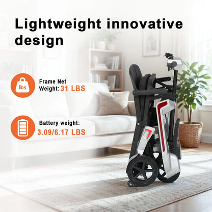 Movaro  Lightweight Foldable Mobility Scooter